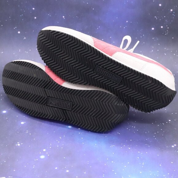 Puma Womens SF77 White Grey Pink Casual Shoes Athletic Sneakers US Size 8 - Picture 7 of 16